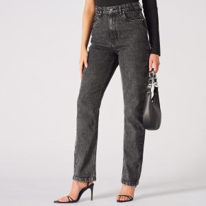 Retro straight leg jeans