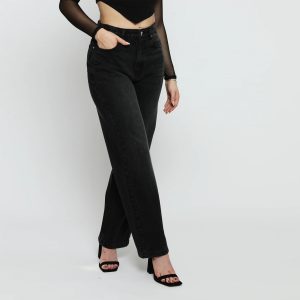Everyday Retro Black Jeans